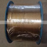 Copper coated steel wire rope 7x7