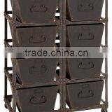 Vintage Industrial Antique Look French Drawer Cabinet, Vintage Furniture thumbnail-1