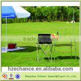 Carry Case Aluminium Folding Picnic Table With BBQ Grill Holder Best Sell Norway thumbnail-2