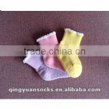 baby's colorful terry socks