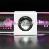 Led Mini Crystal Speaker thumbnail-1