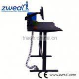 White Lacquer Computer Desk Factory Wholesale thumbnail-1