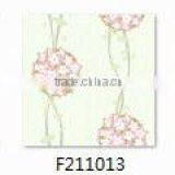 Economic Foaming Non Woven Wallpaper, Orange Country Blossom Wall Sticker for Kindergarten , Sound-absorbing Wall Decor Shop thumbnail-2