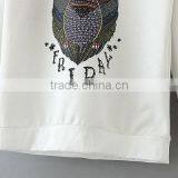 Korean Casual All-Purpose Style Fashionable Crew Neck Owl-Pattern Female Fitness Wear thumbnail-5