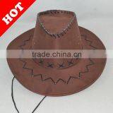 2014 Hot Promotional Leather Western Cowboy Hats/Mexican Cowboy Hats