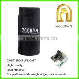 OIML M1 Class 1000kg Cast Iron Test Weight Elevator Load Test Weights thumbnail-6