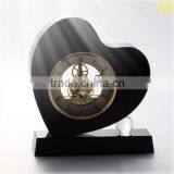 Heart-Shaped Modern Design Crystal Heart Clock