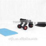 Original Three Ab Wheel Roller With ab Mat Fitness Exerciser Abdomonal Abs Wheels Quality Choice thumbnail-1