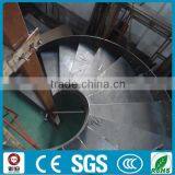 Spiral Design Close Riser Steel Staircase thumbnail-2