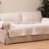 antislip microfiber ultrasonic quilting sofa cover