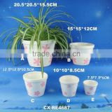Made in china wholesale online garden flower pot