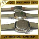 Fancy Big Crown on 3.8 Hour High Quality Swiss Movt Quartz Watch Stainless Steel Back thumbnail-2
