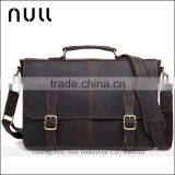 Brown Mens Vintage Mens Genuine Leather Messenger Bags