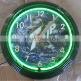 17" Tower Shape Neon Wall Clock thumbnail-1