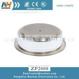 ZP2000A 1000-1800V Disc Type Standard Recovery Rectifier Diode 2000A Diode