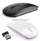 Ultra Thin USB Optical Wireless Mouse 2.4G Receiver Super Slim Mouse For Computer PC Laptop Desktop thumbnail-4