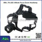 2015 Trede Assurance Supplier Led Headlamp Manufacturers K12 XM-L T6 LED 3-Mode Focus Zoom Headlamp thumbnail-1
