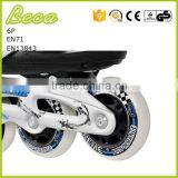 Wholesale Adjustable High Rebound pu Wheel Blue Kids Roller Skate thumbnail-5