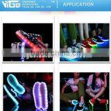 RGB Wearable LED Shoes Strip Lighting New for Show thumbnail-2