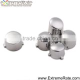 Chrome silver home button action abxy buttons for Xbox One button replacement