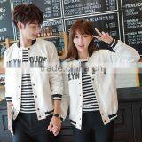2016 New Fashion Young Men and Women Couples Outfit Korea Style Print Coat Outware Jackets OEM thumbnail-5