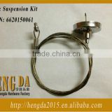 highly corrosion resistant stainless steel cable with zinc nipples