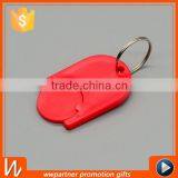 Plastic 25mm 2.5cm 2 Coin Canadian Shopping Cart Coin Key Chain thumbnail-5