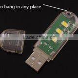 Mini USB LED Light 3 LED Portable Mini USB 3 LED USB LED Lamp With High Power for Night Light thumbnail-5