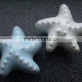 Porcelain Starfish Cartoon Cabinet Knob