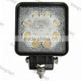 24w 4" Square IP67 9--32v Flood/Spot Beam Offroad Led Work Light Lamp Truck 24w Led Work Light