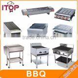 Commercial Stainless Steel Restaurant Gas or Electric Charcoal Barbecue Bbq Grill for Party