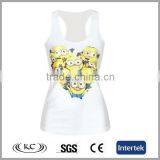Fashion Costom Logo Print Sleeveless Outdoor Wearing Infant Singlet