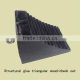 Transport Facilities Only Retreat Plastic Triangular Wooden Structure