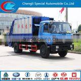 16T DONGFENG 4X2 Diesel Type Engine Dongfeng Used Compression Garbage Truck thumbnail-1