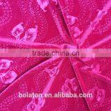 Bright Rani 3D Emboss Velvet for Women Evening Party Dress/for Wedding Dress