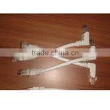 2ft CAT5e RJ45 Shielded 90 Degree Down to Straight FTP Ethernet LAN Cabl thumbnail-3