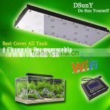 Wifi 40cm/15inch freshwater tank dimmable programmable Led aquarium light with turning-p controller,sunrise sunset lunar cycle