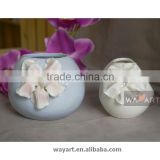 Gorgeous Handmade Flower Decorating Ceramic Flower Vase