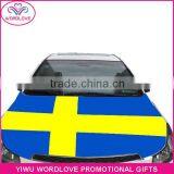 Elastic Printed Car Engine Hood Cover,car Hood Flag for Promotion thumbnail-5