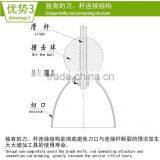 French Metering Ball Mixer High Quality Stainless Steel Ball Mixer Open the Eggs Apparatus thumbnail-5