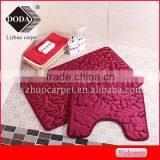 100%polyester Nonslip Pvc Backing Decorative Bath Rugs thumbnail-5