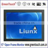 17 Inch Wifi Network Led Open Frame Touch Monitor