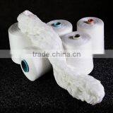 Raw and Optical White High Strength 100 %Polyester Yarn For Knitting And Sewing