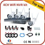 Factory price nvr ip66 wireless 6 camera security system
