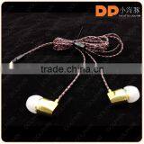 Sport Promotion Metal Earphones In-ear Wired Earphone for MP3 Player thumbnail-1