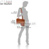 Business Shoulder Bag With Double Handle Handbags Italian Bags Genuine Leather Florence Leather Fashion thumbnail-6