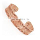 Brass Magnet Jewelry Pure Copper Magnetic Bangle Bracelet thumbnail-2