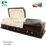 BV Certified Rich Matte Finish Wholesale Wood Casket Handle thumbnail-1