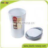 PP Bin Round Plastic Waste Bin thumbnail-1