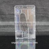 Big Leather id Badge Holder for Hanging Display thumbnail-2